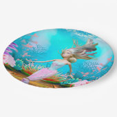 Famous Mermaid Pappteller (Schrägansicht)