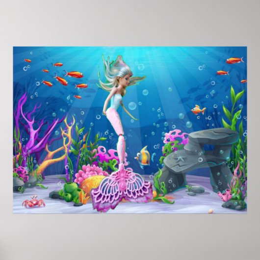 Famous Mermaid Poster (Vorne)