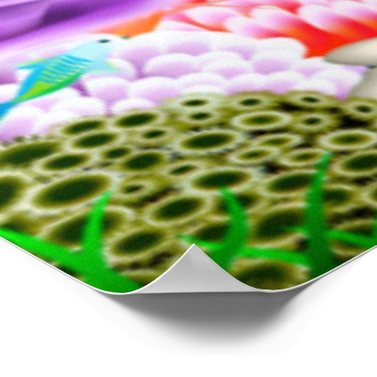 Famous Mermaid Poster (Ecke)