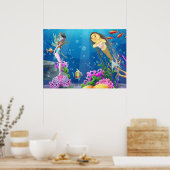 Famous Mermaid Poster (Küche)