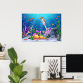 Famous Mermaid Poster (Heimbüro)