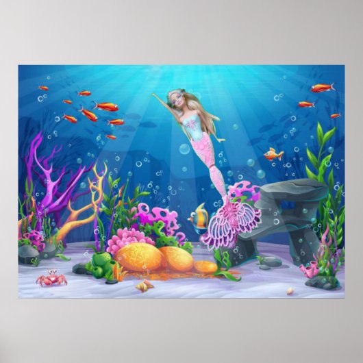 Famous Mermaid Poster (Vorne)