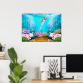 Famous Mermaid Poster (Heimbüro)