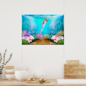 Famous Mermaid Poster (Küche)