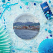 Famous Ushuaia - Tierra del Fuego, Argentinien Pappteller (Party)