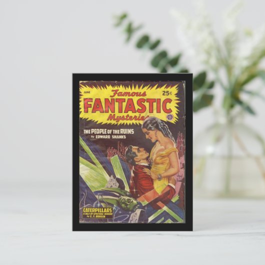 Famousfantastisch06_Pulp Art Postkarte (Stehend Vorderseite)