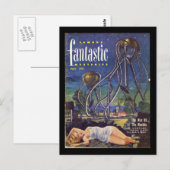 Famousfantastisch11_Pulp Art Postkarte (Vorne/Hinten)