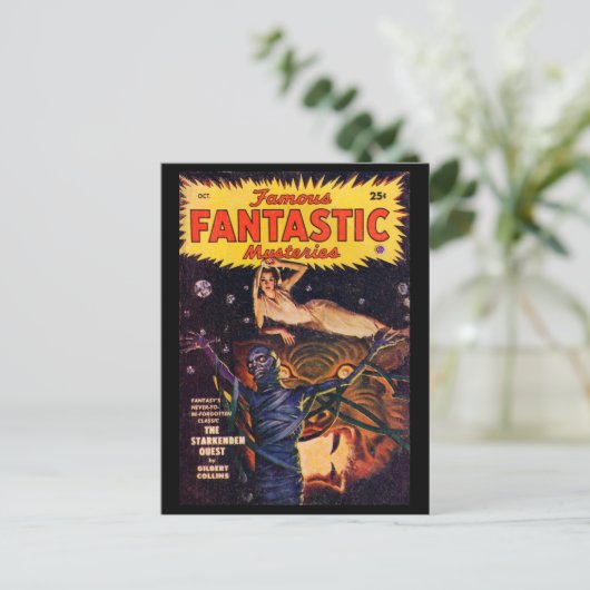 Famousfantastisch12_Pulp Art Postkarte (Stehend Vorderseite)