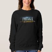 Famuly Sci Fi Style Blerd Apparel Sweatshirt (Vorderseite)