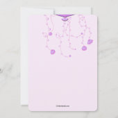 Fan 2 Foto Geburtstagsparty Einladung (Rückseite)