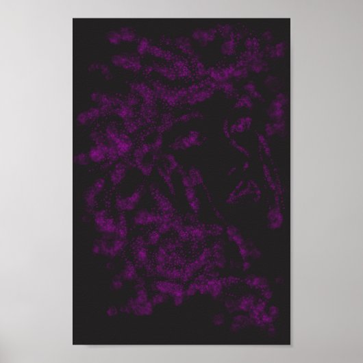 Fan-Art von Rosé (dunkle Version) Poster (Vorne)