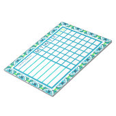 Fan Boy's Men's Weekly Christmas Organizer Planner Notizblock (angewinkelt)