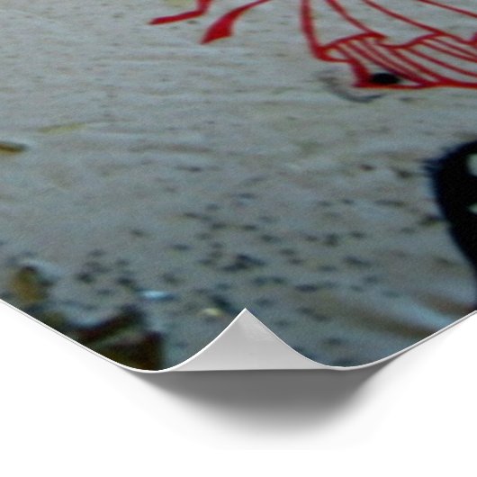 "Fan Dancer 2" Poster (Ecke)