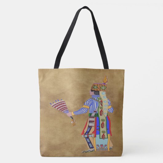 Fan Dancer Native American Tasche (Vorderseite)