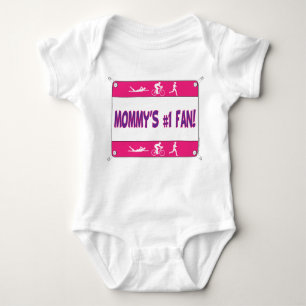 Fan das #1 der Mama Baby Strampler