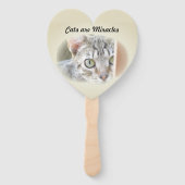 Fan - Das Wunder der Katzen Fächer (Rückseite)