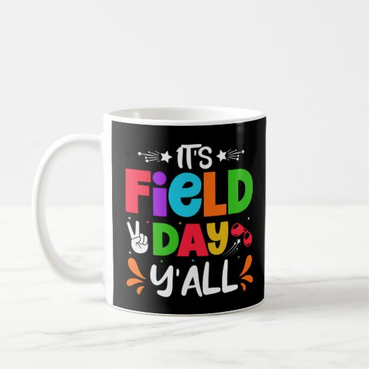 Fan Day School Rainbow Color Splash Kinder Kaffeetasse (Links)