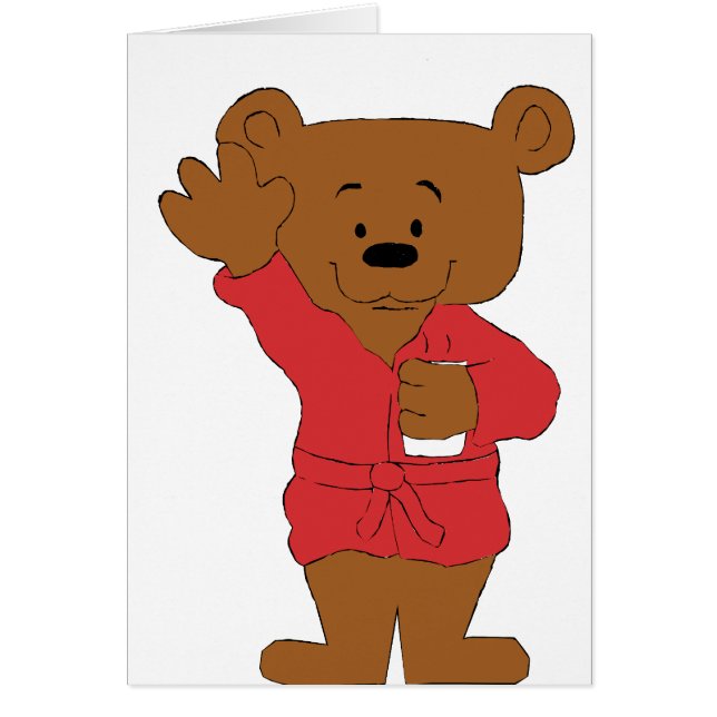 Fan des Cartoonteddy-Bärn-P Diddy (Vorne)