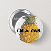 Fan des köstlichen Aromas Button (Vorne & Hinten)