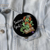 Fan Dragon "Fantasy Geek!" Button (Beispiel)