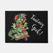 Fan Dragon "Fantasy Geek!" Fußmatte (Vorderseite)
