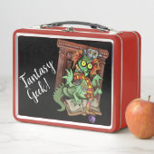 Fan Dragon "Fantasy Geek!" Metall Brotdose (Beispiel)