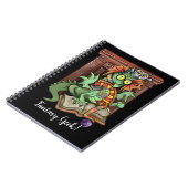 Fan Dragon "Fantasy Geek!" Notizblock (Linke Seite)