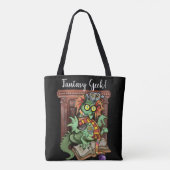 Fan Dragon "Fantasy Geek!" Tasche (Rückseite)