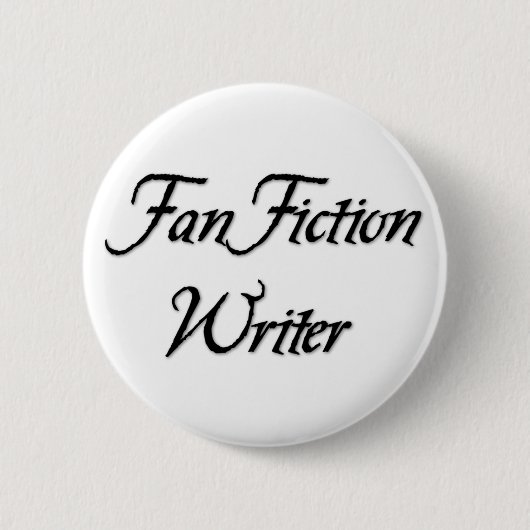 Fan-Fiktions-Verfasser Button (Vorderseite)