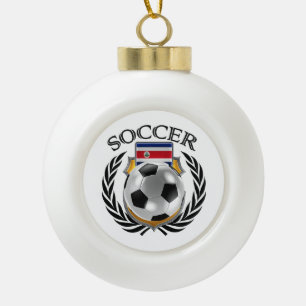 Fan-Gang Costa Rica-Fußball-2016 Keramik Kugel-Ornament