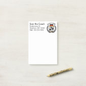 Fan-Gang Deutschland-Fußball-2016 Post-it Klebezettel (Auf Schreibtisch)