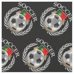 Fan-Gang Portugal-Fußball-2016 Stoff