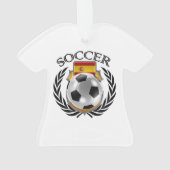 Fan-Gang Spanien-Fußball-2016 Ornament (Rückseite)