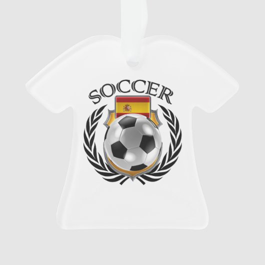 Fan-Gang Spanien-Fußball-2016 Ornament (Vorderseite)