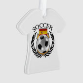 Fan-Gang Spanien-Fußball-2016 Ornament (Vorderseite)