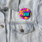 Fan Girls Unite! Comic Book Inspiriert Button-Butt Button (Beispiel)