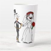 Fan-glückliche Ehe Milchtasse (Vorderseite)