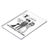 Fan-glückliche Ehe Notizblock (Linke Seite)