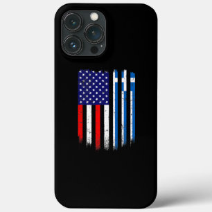 Fan Griechenland Flag Amerikanische Flagge Männer  Case-Mate iPhone Hülle