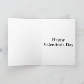 Fan Happy Valentine's Day Cow Feiertagskarte (Innenseite)