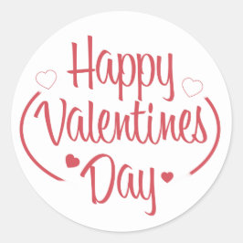 Fan Happy Valentine's Day Sticker