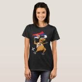 Fan horse Serbia T-Shirt (Vorne ganz)