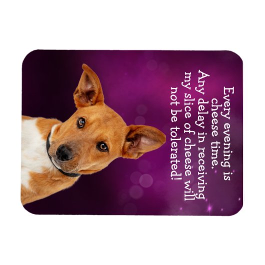 Fan Hund Magnet (Horizontal)