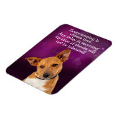 Fan Hund Magnet (Linke Seite)