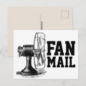 FAN MAIL Postkarte (Vorne/Hinten)