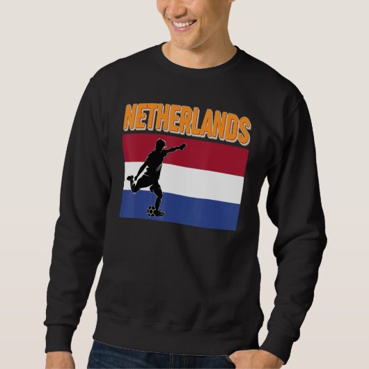Fan Netherlands National Team World Football Socce Sweatshirt (Vorderseite)