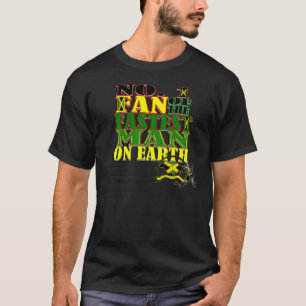 Fan No.1 des schnellsten Mannes auf T-Shirt