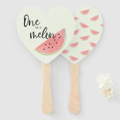 FAN One in the Melon Wassermelone Fächer (Vorne und Hinten)