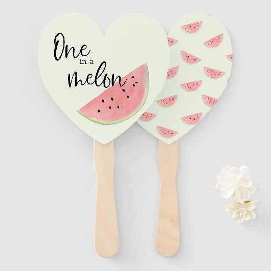 FAN One in the Melon Wassermelone Fächer (Vorne und Hinten)