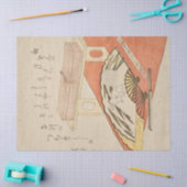 Fan Painting von Rabbit and Moon von Kubo Shunman Seidenpapier (Basteln)